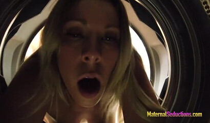 Nikki Brooks gets stuck and drilled hard by her stepson