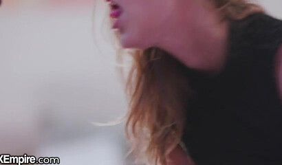 Naughty Blonde Wife Cadence Lux Deepthroating And Pounding Big Dick