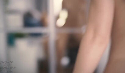 Slutty Amateur Teen With Big Tits Morningplesure Banging Her Roommate