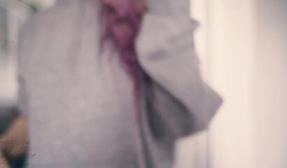 Slutty Amateur Teen With Big Tits Morningplesure Banging Her Roommate