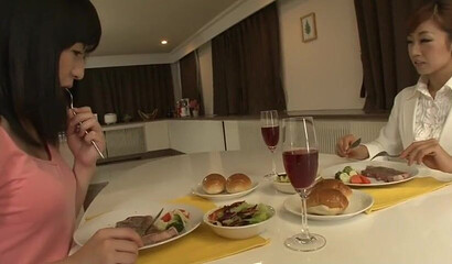 Beautiful Japanese Lesbian Milf Ass Licking Sexy Teen