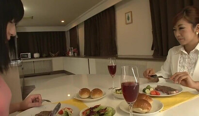 Beautiful Japanese Lesbian Milf Ass Licking Sexy Teen