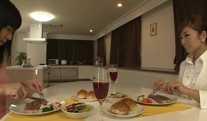 Beautiful Japanese Lesbian Milf Ass Licking Sexy Teen