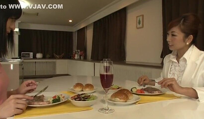 Beautiful Japanese Lesbian Milf Ass Licking Sexy Teen