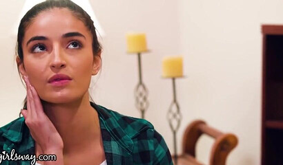 Petite Asian Lesbian Brunette Ember Snow Pussy Licking Emily Willis