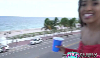 Slutty Ebony Teen Demi Sutra Fucking Her Step Cousin