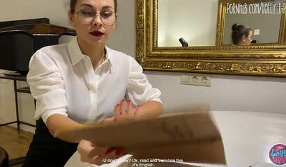 Slutty teacher lolly_lips offers her pussy to give the passing grade