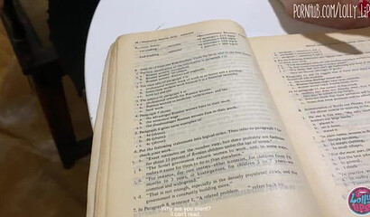 Slutty teacher lolly_lips offers her pussy to give the passing grade