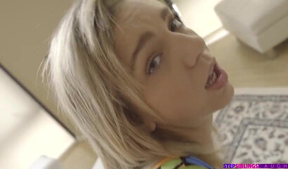 Bro came inside the petite teen Tiffany Watson