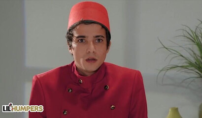 The queen of handjobs Chanel Preston fucks in fishnet