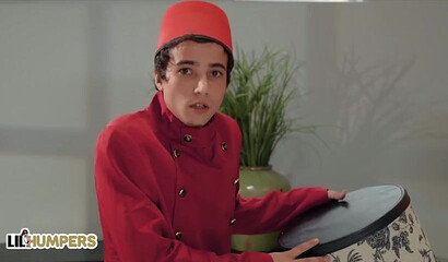 The queen of handjobs Chanel Preston fucks in fishnet