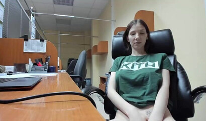 Adorable chick stripping and showing her perfect boobs on webcam