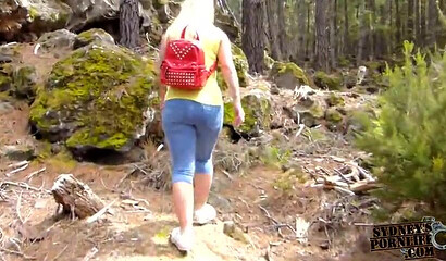 Amateur POV sex on the hiking