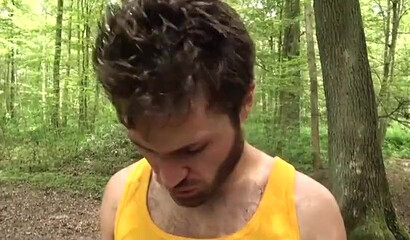 Amateur French slutty mom banged in the woods