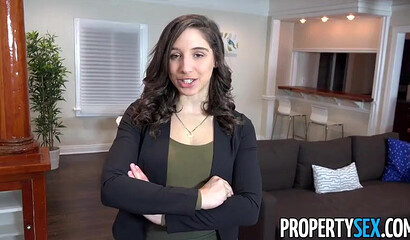 Real estate agent Abella Danger gets banged POV