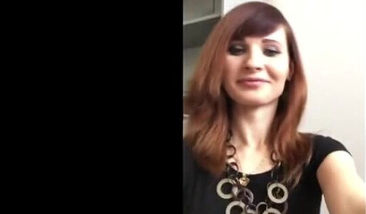 Office slut Jeny Smith's upskirt on spycam