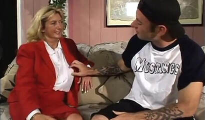 Mature slut Rheina Shine fucks her young neighbor