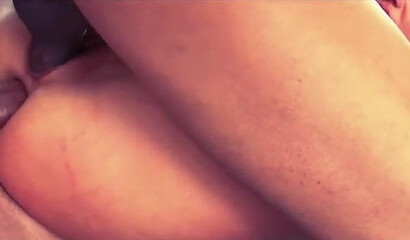 Eveline Dellai gets triple cock banged compilation