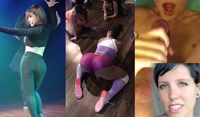 Nasty sluts doing a challenge compilation