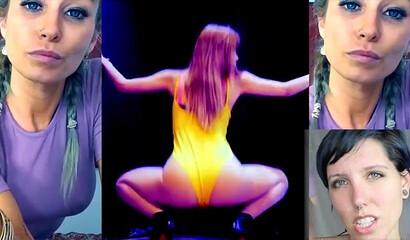 Nasty sluts doing a challenge compilation