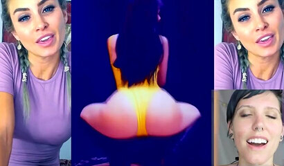 Nasty sluts doing a challenge compilation