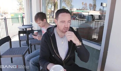 Tattooed babe Ivy Lebelle gets banged in the student room