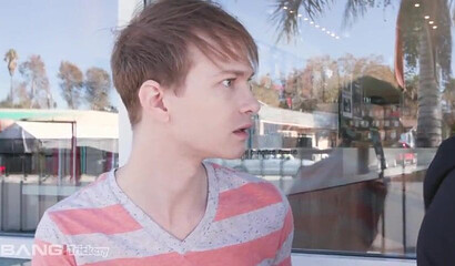 Tattooed babe Ivy Lebelle gets banged in the student room