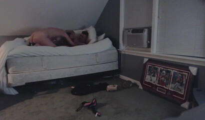 Nasty cock riding in homemade footage