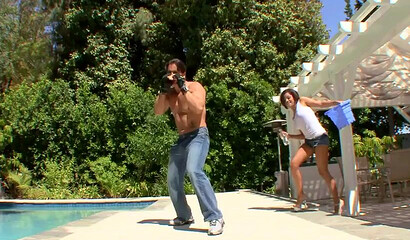 Adorable Latina feels every cm of that white dick