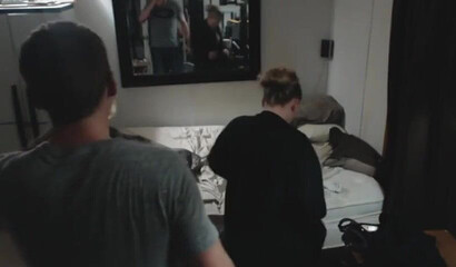 Blonde waitress that I picked up gives me her pussy