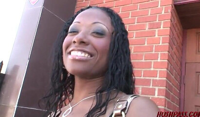 Black hon with huge ass Cherokee D Ass banged from behind