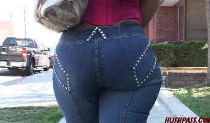 Black hon with huge ass Cherokee D Ass banged from behind