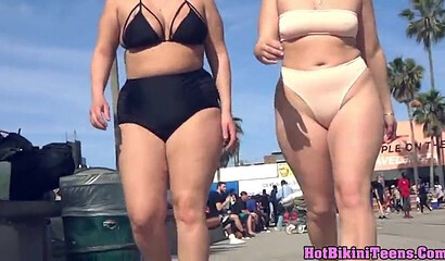 Cam spying lovely mature MILFs with big booty