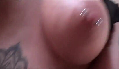 Beautiful blonde student filmed POV as she sucks dick and fucks