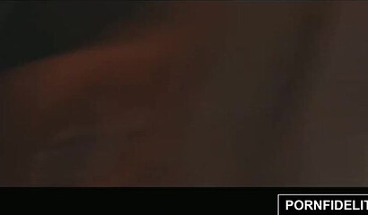Lilly Love loves to take dick while bathing