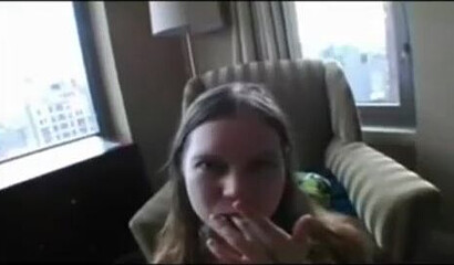 Amateur teen BBW is addicted to dick