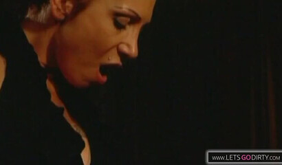 Cheating big titted lover Candy Strong taking it sideways