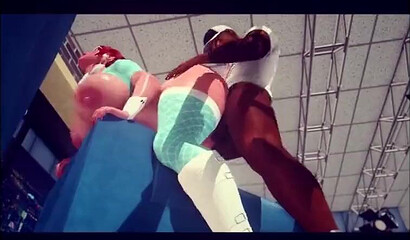 Lovely hentai with rounded bae