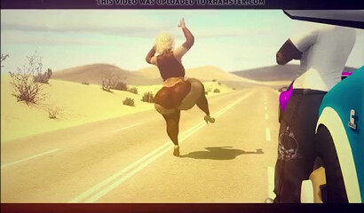 Lovely hentai with rounded bae