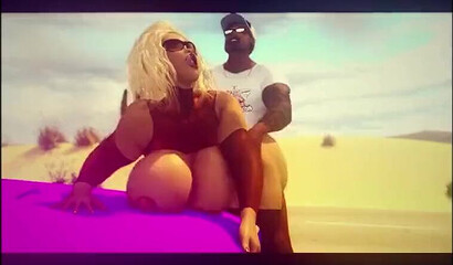 Lovely hentai with rounded bae