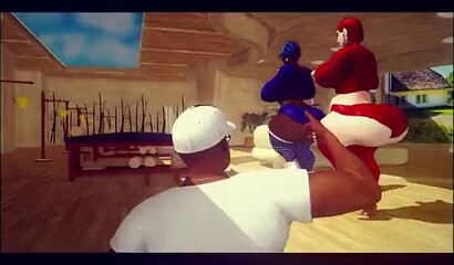 Lovely hentai with rounded bae