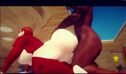 Lovely hentai with rounded bae