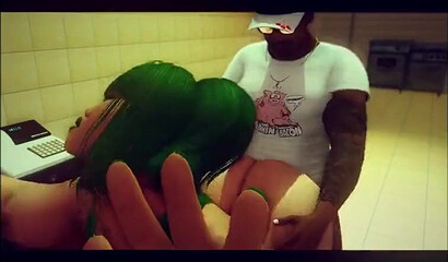 Lovely hentai with rounded bae