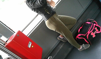 Perfect blonde teen I saw in the train today