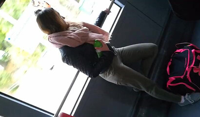 Perfect blonde teen I saw in the train today