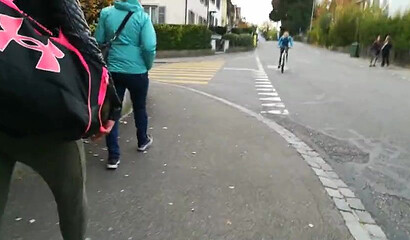 Perfect blonde teen I saw in the train today