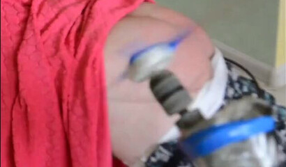 Wonderful home made close up butt BDSM with wife