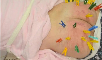 Wonderful home made close up butt BDSM with wife