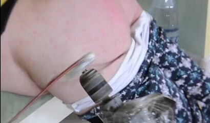 Wonderful home made close up butt BDSM with wife