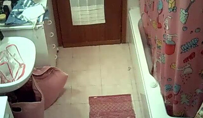 Watch sexy wife stripping and showering